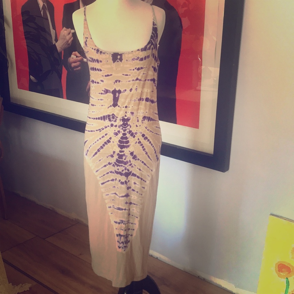 Hand Dyed Cotton Slip Dress